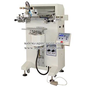 S300 Semi Auto runde ovale quadratische Flasche Siebdruckmaschine