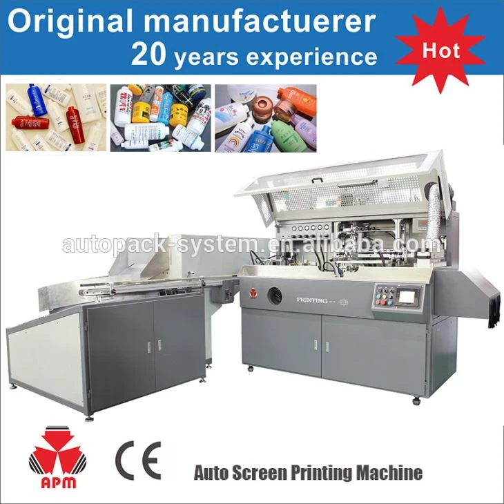 1-8colors Auto Screen Printer For Bottles